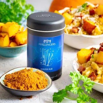 Winterrub (für Marinaden, Fleisch & Geflügel) - Gewürzmischung, zum Kochen Geschenkdose