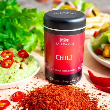 Chili (für Chili con Carne, Chicken & Guacamole) - Gewürz Basic, zum Kochen Geschenkdose