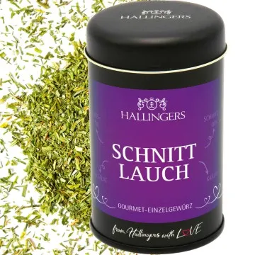 Schnittlauch (für Omelett, Quiche & Kräuterbutter) - Gewürz Basic, zum Kochen Geschenkdose