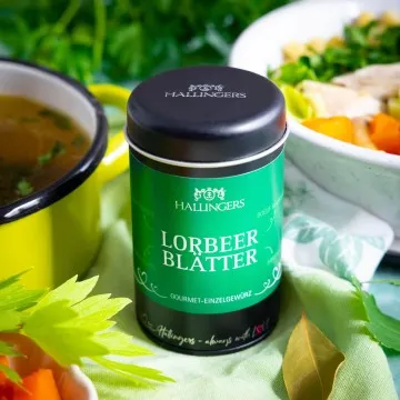 Lorbeerblätter (für Sauce, Suppe & Boeuf Bourguignon) - Gewürz Basic, zum Kochen Geschenkdose