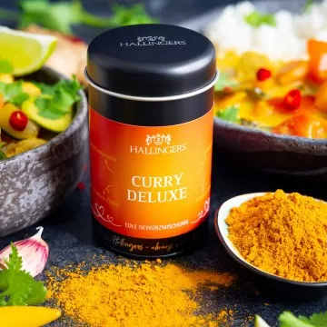 Curry Deluxe (für Kaeng Masaman & Dips) - Gewürz Basic, zum Kochen Geschenkdose