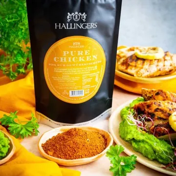 Pure Chicken (für Hähnchen, Pute & Chicken Wings) - Gewürz-Rub, zum Marinieren Aromabeutel