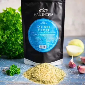 Pure Fish (für Tzatziki, Vorspeisen & Salate) - Gewürz-Rub, zum Marinieren Aromabeutel
