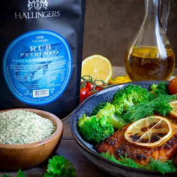 Rub Petri Heil (für Fisch, Gemüsepfanne & Avocado) - Gewürz-Rub, zum Marinieren Aromabeutel