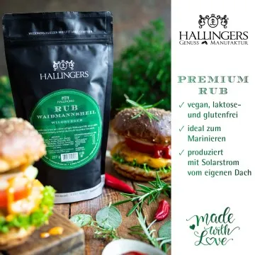 Wildburger Rub (für Wildgerichte & Wild-Burger) - Gewürz-Rub, zum Marinieren Aromabeutel