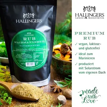 Wintergewürz Rub (für Wild im Winter & Wildgulasch) - Gewürz-Rub, zum Marinieren Aromabeutel