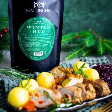Winterrub (für Marinaden, Fleisch & Geflügel) - Gewürz-Rub, zum Marinieren Aromabeutel