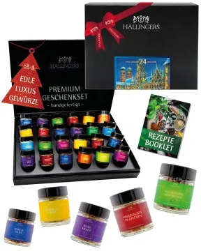 Marienplatz - Gewürz-Set, 24er Geschenkbox & Booklet