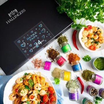 Danke Papa - Gewürz-Set, 24er Geschenkbox & Booklet