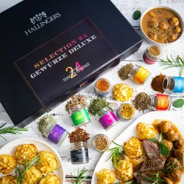 Gewürze Deluxe Selektion 24 - No. 1 - Gewürz-Set, 24er Geschenkbox & Booklet