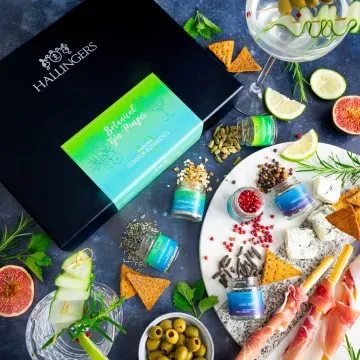 Botanical Gin Pimper XL - Gewürz-Set, 12er Geschenkbox & Booklet