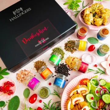 Dankeschön - Gewürz-Set, 12er Geschenkbox & Booklet