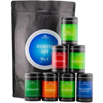 Starter Set No. 1 - Gewürz-Set, Probierset Aromadosen
