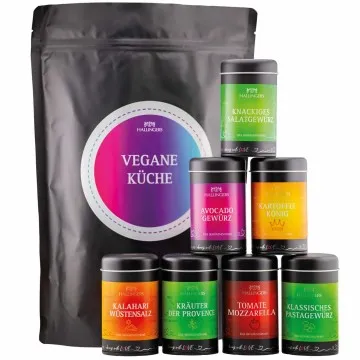 Vegane Küche - Gewürz-Set, Probierset Aromadosen