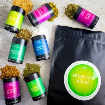 Frühlingsküche - Gewürz-Set, Probierset Aromadosen