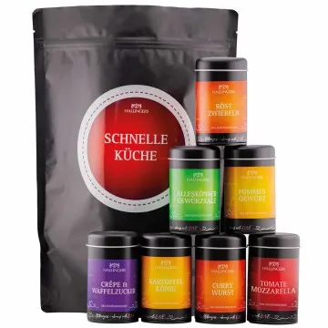Schnelle Küche - Gewürz-Set, Probierset Aromadosen