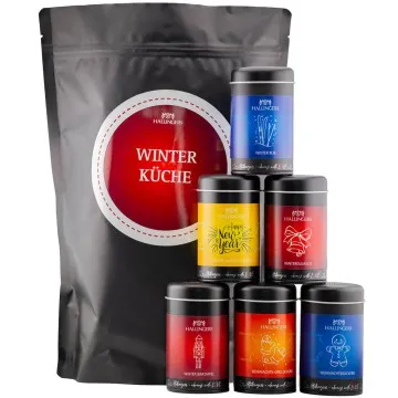 Winterküche XXL - Gewürz-Set, Probierset Aromadosen