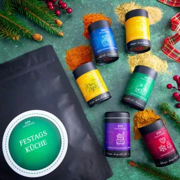 Festtagsküche XXL - Gewürz-Set, Probierset Aromadosen