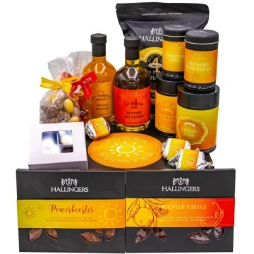 Power Booster (großer Powergruß Öl, Essig, Kaffee, Eistee, Nougat, Pralinen, Schoki & mehr) - Feinkost-Set, XXL-Geschenkkorb Gourmet